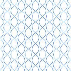 Polka Dots. Blue dots. Abstract background. Vector illustration.