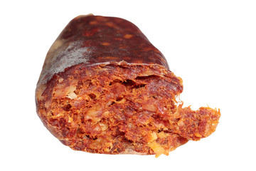 Traditional Turkish dried sausage