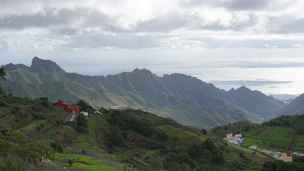 landscape in the mountains