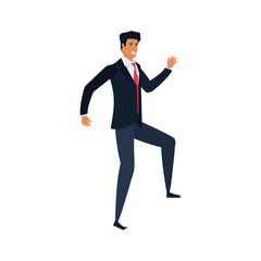 businessman elegant avatar character