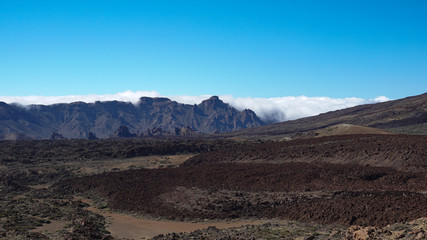 landscape of the mountains