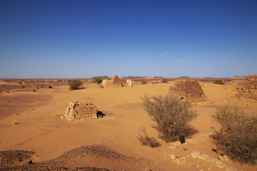 Meroe, Pyramids, Sudan, Nubia