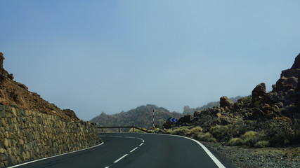 road in the mountains