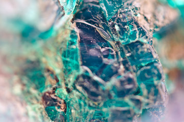 Turquoise natural texture from natural material. Crystals. Macro. Abstract background