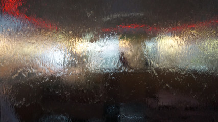 rain on the window