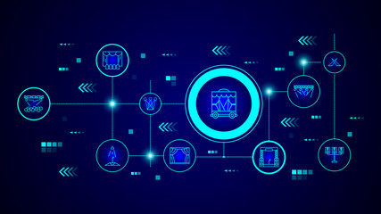 stage icon. From Spotlight stage set