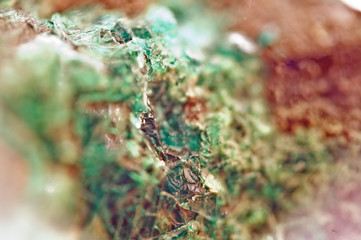 Turquoise natural texture from natural material. Crystals. Macro. Abstract background