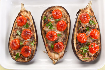 stuffed eggplants