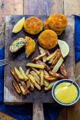Salmon fish cakes