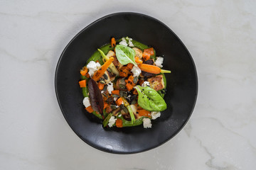 Beautiful and tasty gourmet food