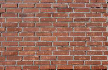 red brick wall texture