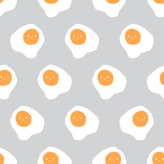 seamless fire egg pattern