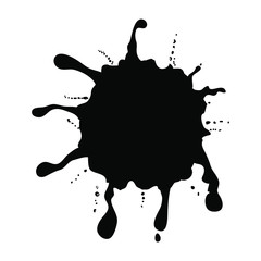 ink spot, texture of paint spot, milk spot