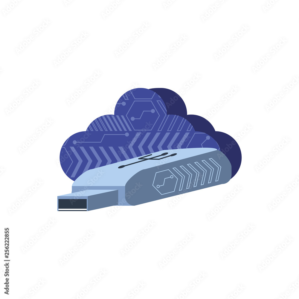 Poster cloud computing with device usb