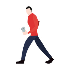 man avatar character