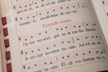 Catholic liturgical book - Pater Noster