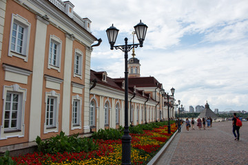 Fototapeta na wymiar Travel to Kazan. Building
