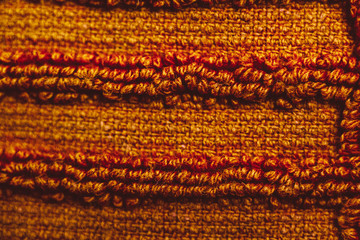 texture of coarse knit fabric
