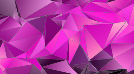 Fototapeta premium Abstract Low-Poly background. triangulated texture. Design 3d. Polygonal geometrical pattern. Triangular modern style