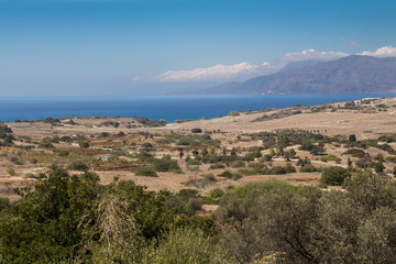 Nature and sea, South of Crete, Greece