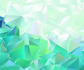 Abstract Low-Poly triangular modern background