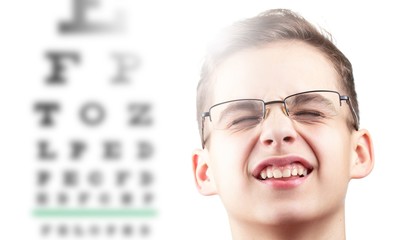 Eye eyesight ophthalmology test and vision health,  medicine doctor.