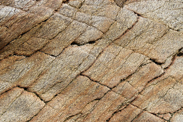 A rock on a beach (France)