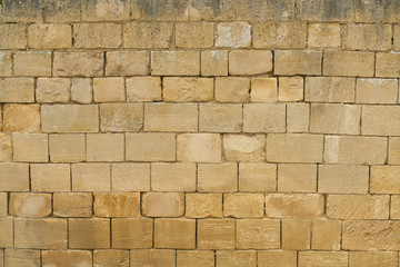 Old bricks as a wall background
