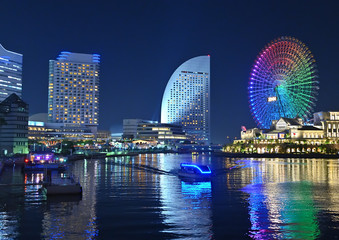 みなとみらいの夜景