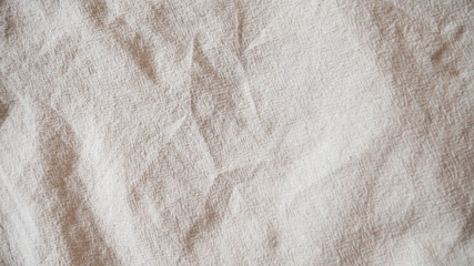 White cotton linen background