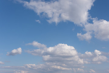 Naklejka na ściany i meble Wolkenbilder