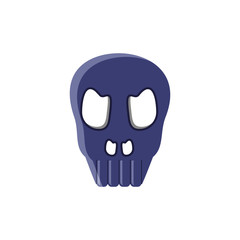 head skull isolated icon