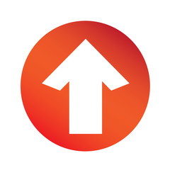 simple arrow sign icon