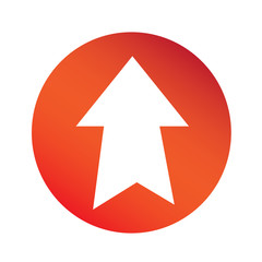 simple arrow sign icon