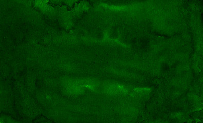 Dark green watercolor frame with torn strokes and stripes. Abstract background for design, layouts and patterns. With copy space for text.