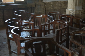 empty chairs