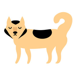 cute cat flat illustration