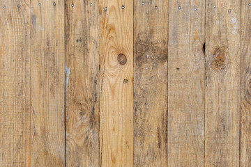 Fototapeta premium Beautiful weathered vintage wooden background. Horizontal color photography.