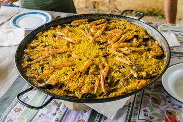 paella en espagne