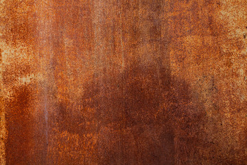 Grunge rusted metal texture, rust and oxidized metal background. Old metal iron panel