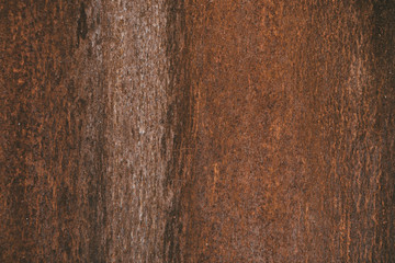 Rusted metal texture and background. Dark worn rusty metal. 