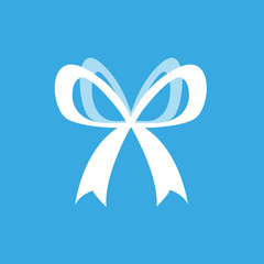 Fototapeta premium elegant bow ribbon icon