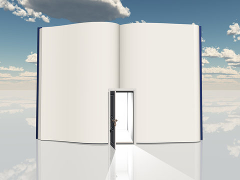 Book With Open Door