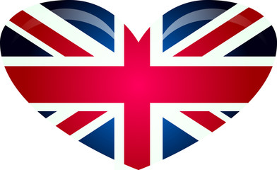 Fototapeta na wymiar United Kingdom Flag. Flag of the Great Britain, British flag, Union Jack,
