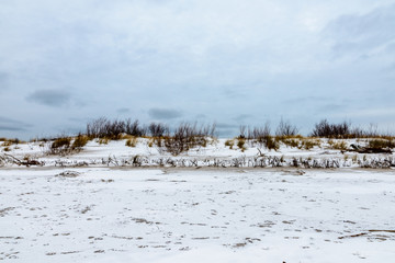 Pucka Bay in winter time.  