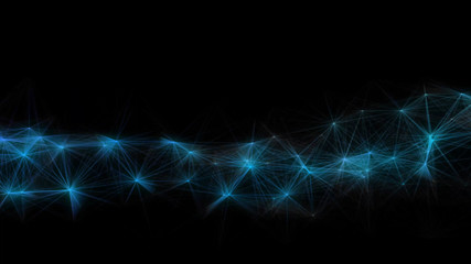 Abstract Colorful triangle or low polygonal illustration