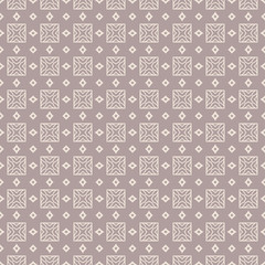 Fototapeta premium bstract Vector Paper With Seamless Patterns Of Lines, Geometric Shapes. Light brown color