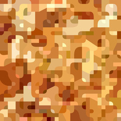 Vector seamless geometric camouflage pattern orange
