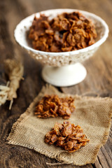 roses des sables au chocolat au lait