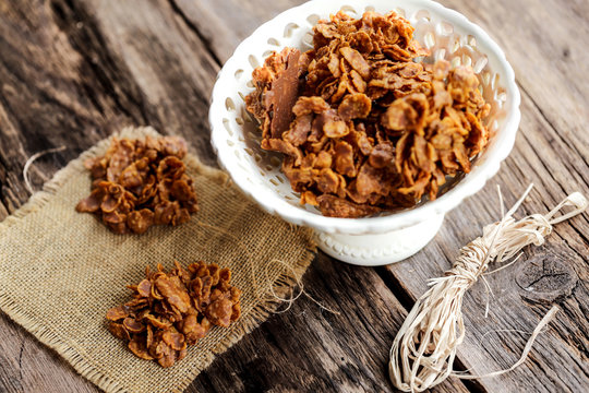 roses des sables au chocolat au lait